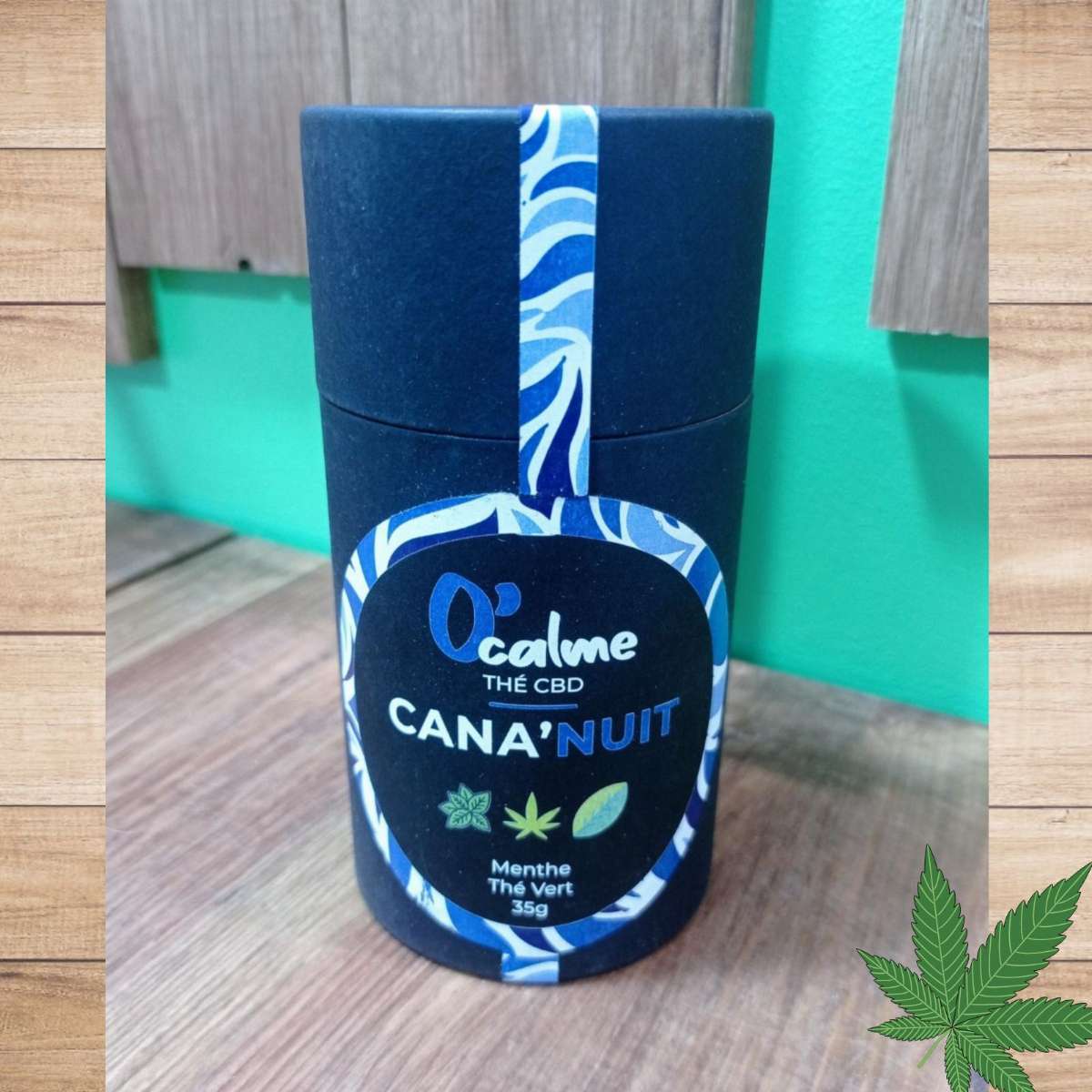 Infusion O'Calme CANA'NUIT - Produit Français - 35g - Sans THC